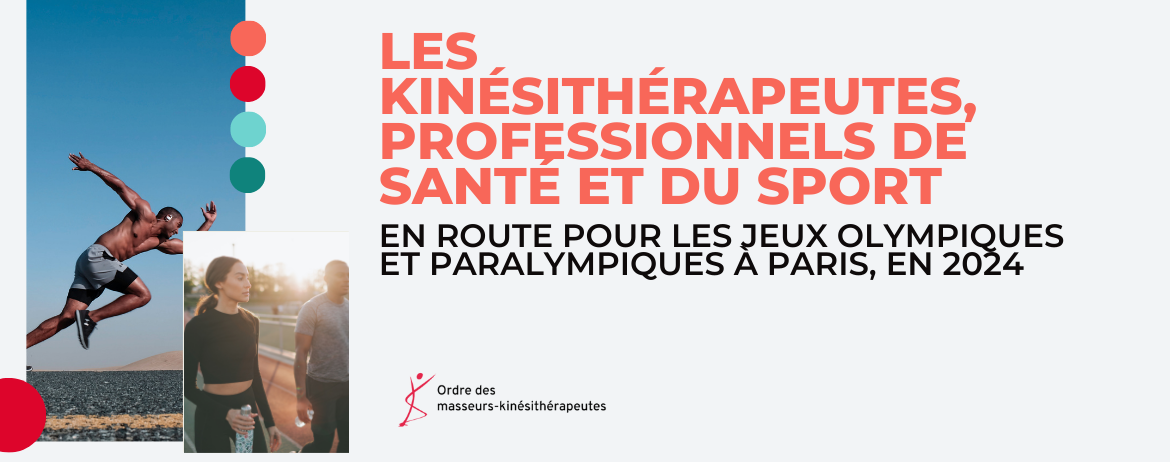 Flash Actu – Les kinésithérapeutes et les Jeux Olympiques Paris 2024