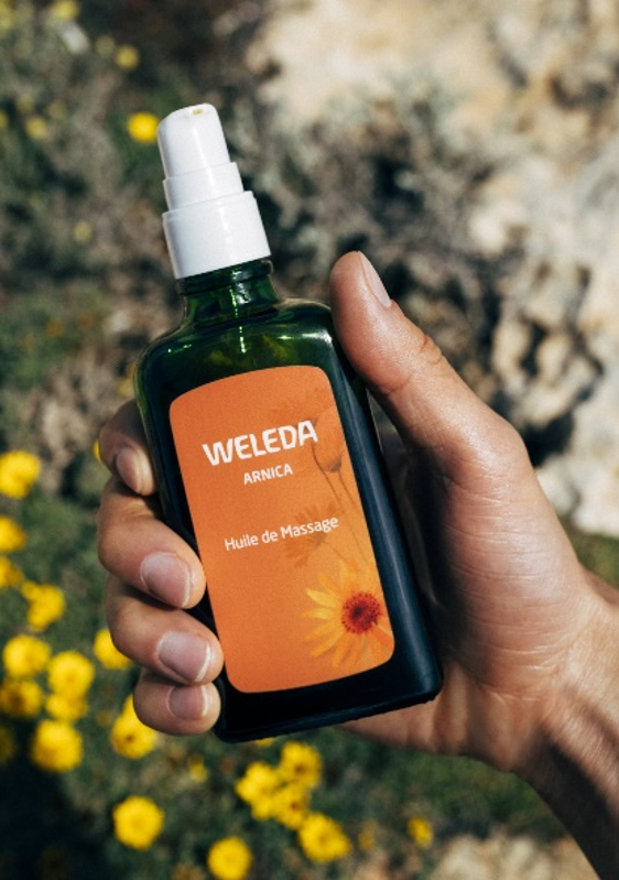 Huile Weleda pour les kinés