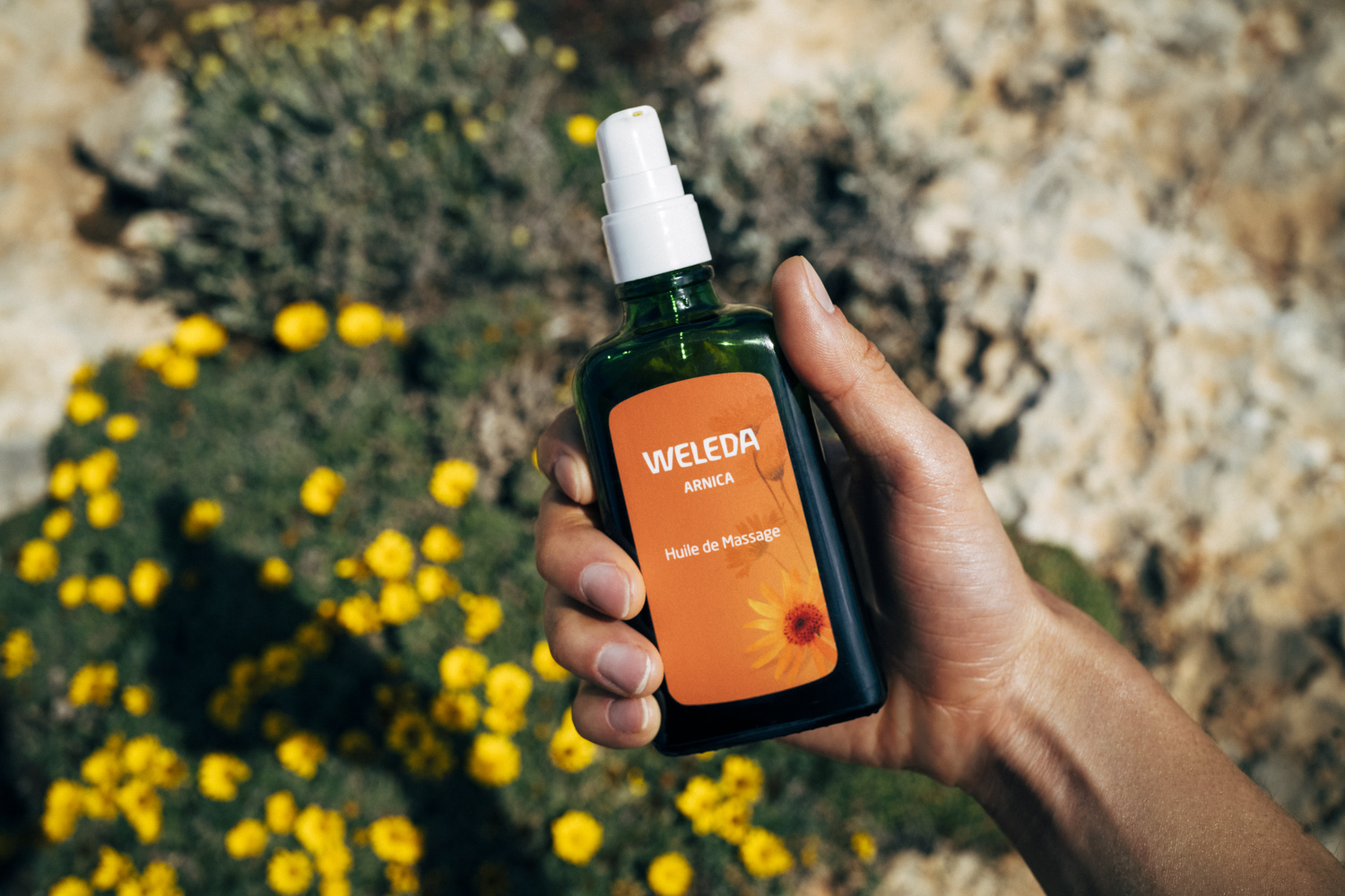 L&rsquo;huile à l&rsquo;arnica, pour les kinésithérapeutes